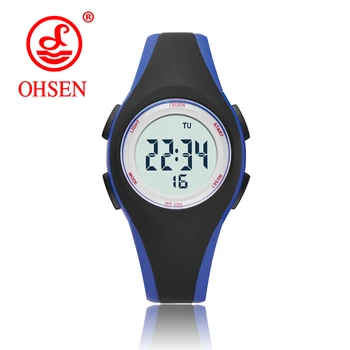 

OHSEN New Fashion Women Watches Waterproof Sport Digital Style kids Watch Men Date relogio infantil Chronograph Clock Wristwatch