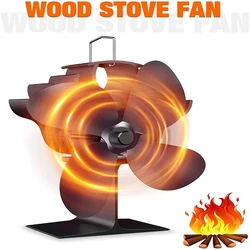 Four Leaf Fireplace Fan Stove for Home on Wood Stove Fireplace and Stove Accessories Heating Fans Pellet Stoves Ecofan Stoves