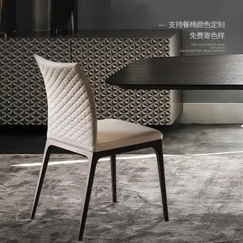 

Nordic Dining Chair Home Modern Minimalist Light Luxury Chair Creative Cafe Stool Restaurant Leisure Chair Net Red