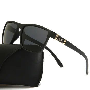 

Brand Men Polarized Sunglasses Male Square Driving Sun glasses Vintage Coating Sunglass UV400 Shades Eyewear Oculos de sol
