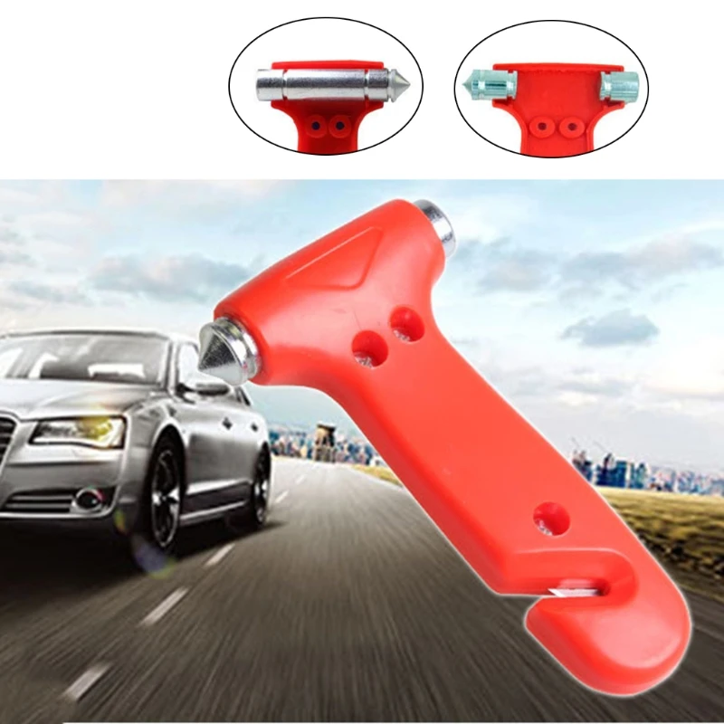 

Emergency Escape Fire Hammer Multifunctional Cutting Home Car Seat Belt Window Breaker For Safety Portable Easy Use Tool