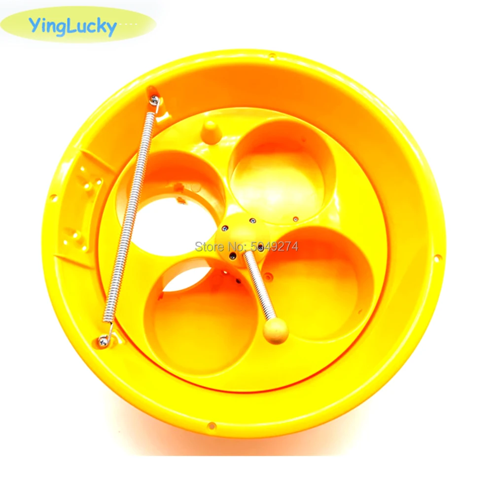 

Capsule ball machine 100mm/75mm capsule ball Plastic bucket Toy 5 hole coin hopper DC12V or 24V Motor For Children's game machin