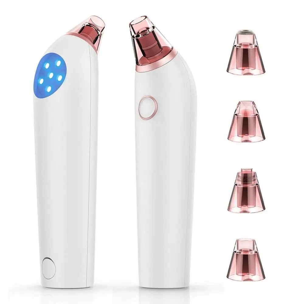 

Four kinds of probes clears blackheads acne horny dead skin Color light beauty lamp beads Handheld skin care Device