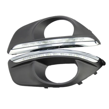 

2Pcs for Hyundai Shengda 10-12 LED Daytime Running Lights, Fog Lights