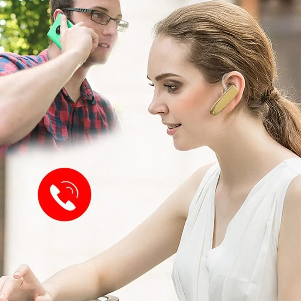 Wireless Bluetooth Earphone Stereo Headphones Noise Headset Microphone 1 Cancelling For Driving Pieces With Travel P2S1