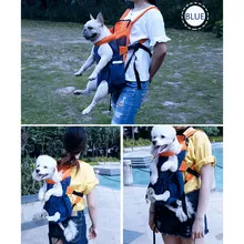 Pet дышащий двойной рюкзак дорожная сумка кошка собака переноска для щенка кошка ноги из передней несущей для наружного путешествия держатель