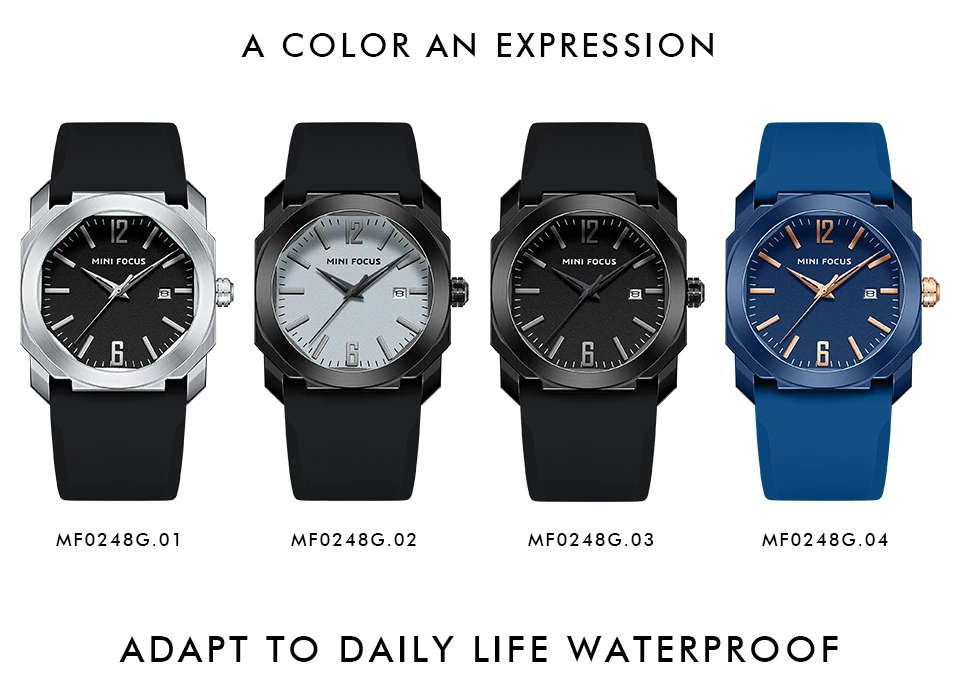 MINI FOCUS Quarzuhr für Herren, wasserdicht_voghion.com