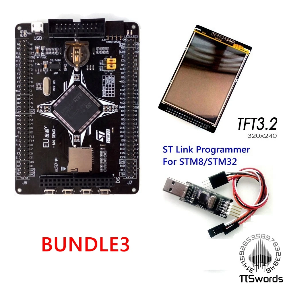 Плата разработки STM32F407ZGT6 ARM M4 STM32F4 Стандартная плата Совместимость с ЖК дисплеем