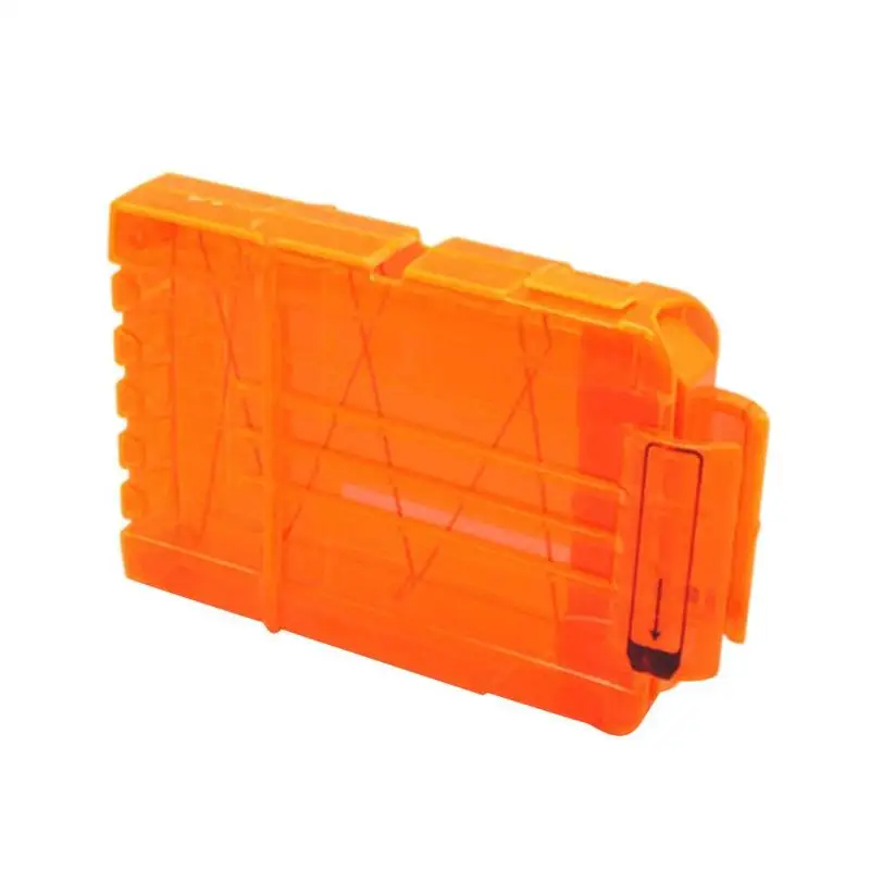 6-18 Orange Reload Clip For Nerf Magazine Round Darts Replacement Toy Gun Soft Bullet Clip For Nerf Blaster arma de brinquedo
