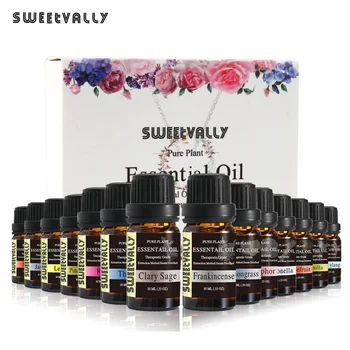 

14pcs/set10ml Essential Oils For Aromatherapy Diffusers Pure Essential Oils Relieve Stress For Organic Body Massage Relax