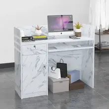 

Cashier Simple Modern Shop Small Commercial Bar Counter Reception Desk Welcome Desk Service Desk Company Front Desk