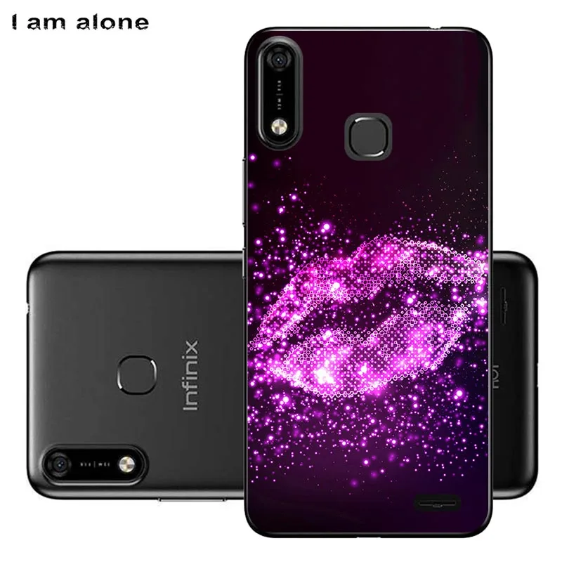 Сумка для телефона I am alone для Infinix Hot 7X624 6,2 дюймов Мягкий ТПУ модные чехлы для мобильных телефонов Infinix Hot 7X624 - Цвет: TPU H20