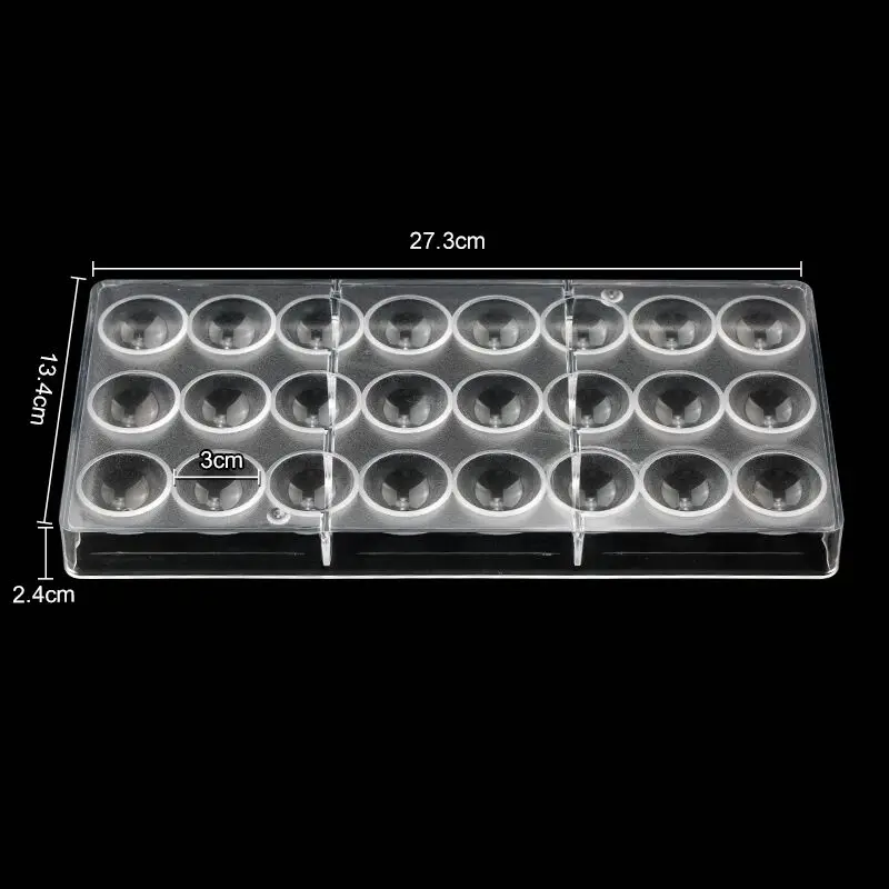 FAIS DU 24 Half Ball Chocolate Mould DIY Baking Molds For Sweets Chocolate Maker Mousse Candy Mold Baking Pastry Tool