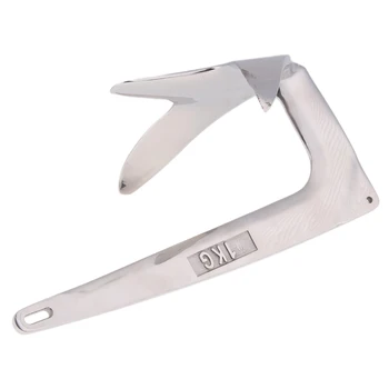 

1kg /2.2lb Boat Anchor, Claw / Bruce Style , Marine Grade Stainless Steel Anchor