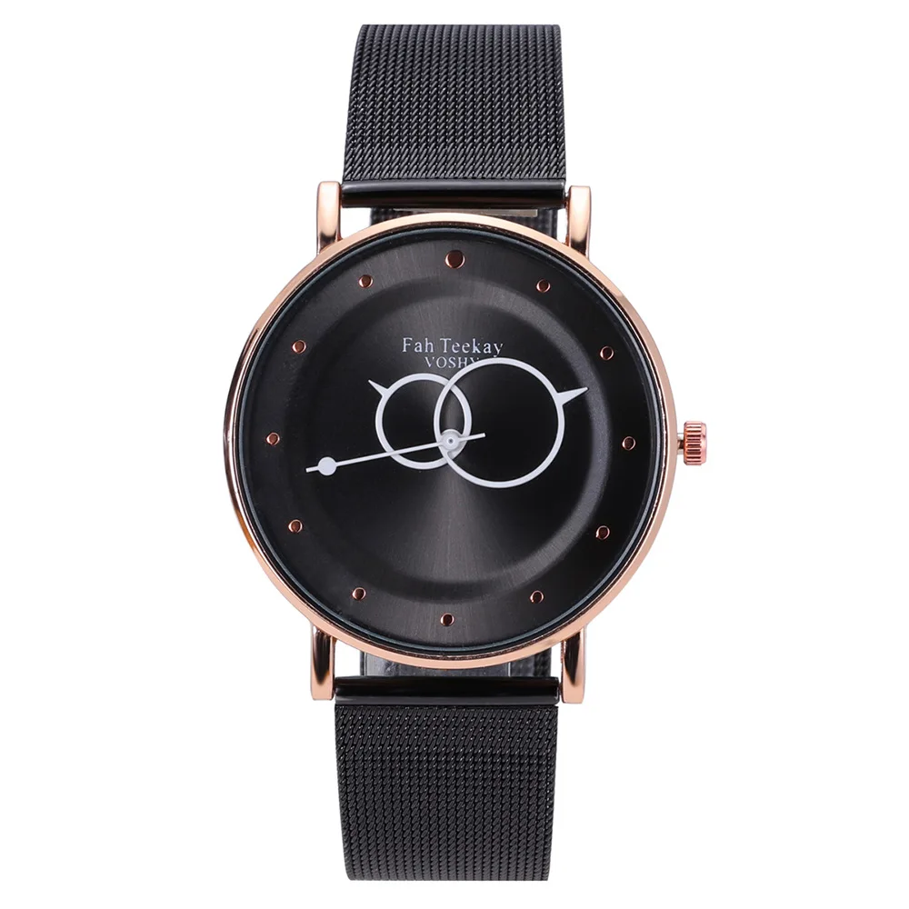 

Hot Selling Creative Measuring Cartoon Pattern WOMEN'S Quartz Watch Simple Casual Mesh Belt Watch Strap Students Watch