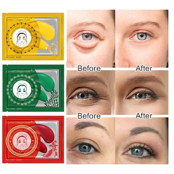 

5/8/10/15pair Gold Eye Mask Collagen Crystal Eye Patch Anti Aging Dark Circles Remove Moisturizing Eye Pad Mask for Face
