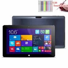 Tableta PC de 10,6 pulgadas con sistema operativo Windows 10 + Android 4,4, Tablet PC Cu be i10 Z3735F CPU, Compatible con HDMI, sistema operativo de 32 bits, 1366x768, IPS, 2GB + 32GB