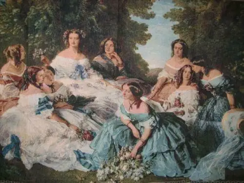 18th века вечерние Ретро Rococo Тканый гобелен настенный