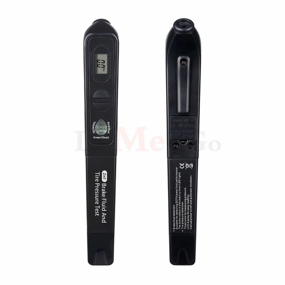 Auto Brake Fluid tester & Tire pressure 2in1 tester Digital tyre pressure meter guage test Driving Safety OBD2 Diagnostic tool (5)