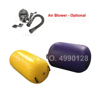 

Inflatable Tumbling Air Roller 100x60CM 100x70CM 100x80CM Air Barrel Home Large Yoga Gymnastics Exercise Cylinder Gym Beam