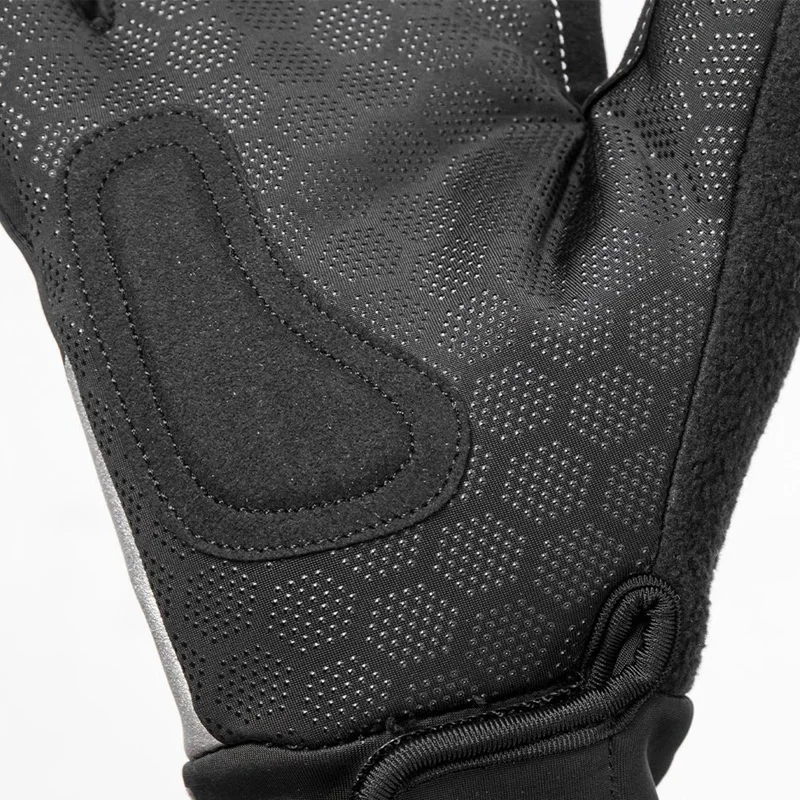 1 пара велосипедных перчаток противоскользящие ветрозащитные теплые велосипедные перчатки MTB дорожный велосипед полный палец перчатки для зимних видов спорта на открытом воздухе