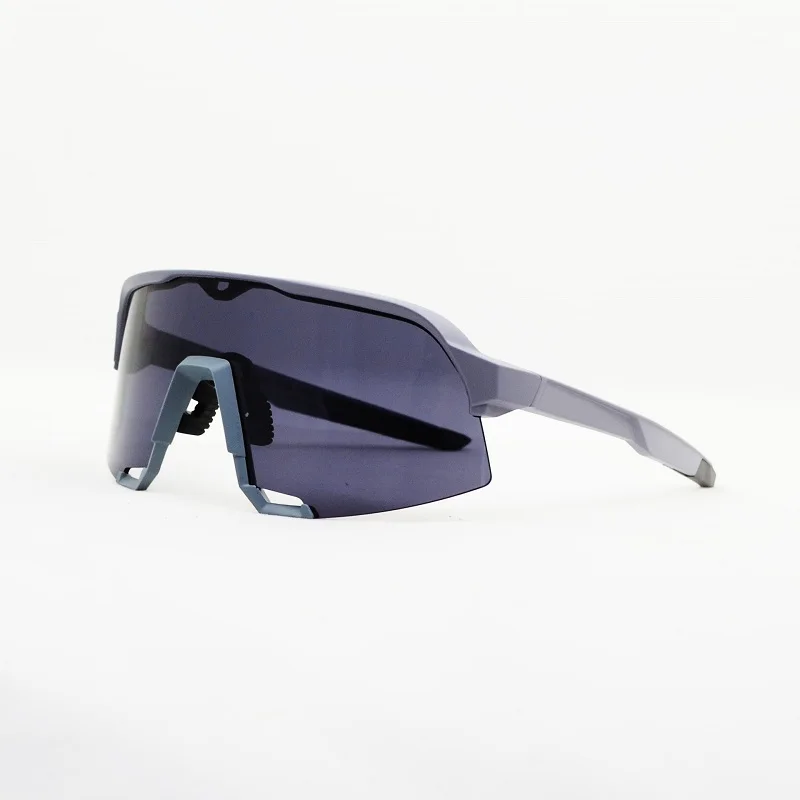 3 Lens Not Polarized 3 линзы UV400 поляризованные велосипедные очки Mtb гоночный мотоцикл солнцезащитные очки спортивные беговые очки для езды мужские и женские велосипедные очки - Цвет: 3 Lens Not Polarized