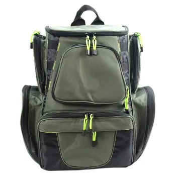 

Multi-function Storage Bag Large Capacity Fishing Supplies Bag Outdoor Waterproof Storage Pouch (Army Green)