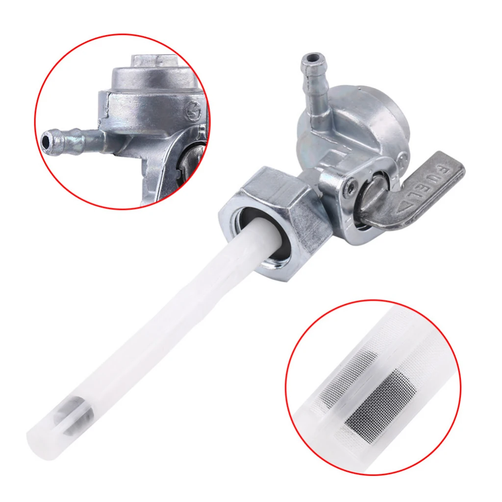 Petcock Gas Fuel Tank Faucet Valve Motorcycle Control Switch
