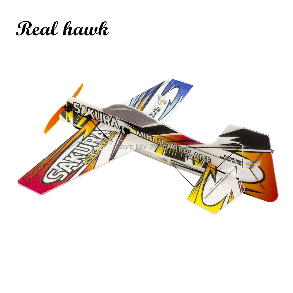 2019 New EPP Micro 3D Indoor Airplane SAKURA Lightest plane KIT (UNASSEMBLED )RC airplane RC MODEL HOBBY TOY HOT SELL RC PLANE