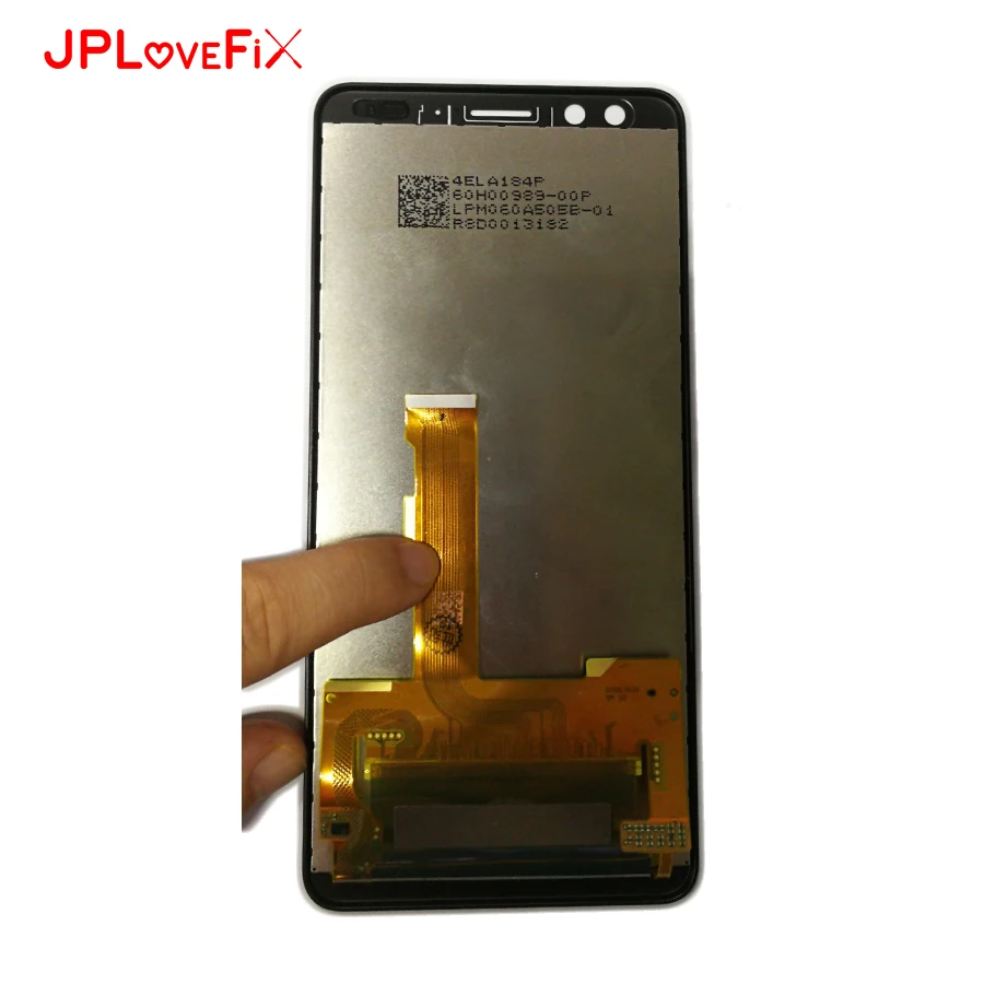 JPFix на замену, для HTC U12+ Plus сенсорный ЖК-стекло для экрана дигитайзер сборка полная Pantalla с рамкой