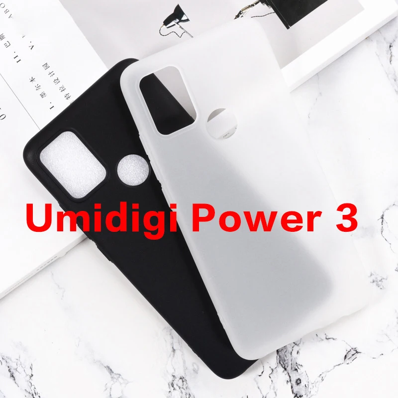 Оригинальный чехол для Umidigi Power 3 телефона Роскошный мягкий силиконовый на Umi