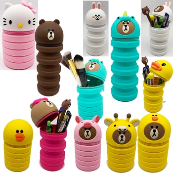 

Stationery Holder Stationery Bag Cute Kawaii Cartoon 3D Pencil Case for School Supplies and Office Supplies Stationery