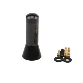 

Carbon Fiber Screw Aluminum Vehicle Car Short Decoration Antenna Aerial Universal Replacement for Auto