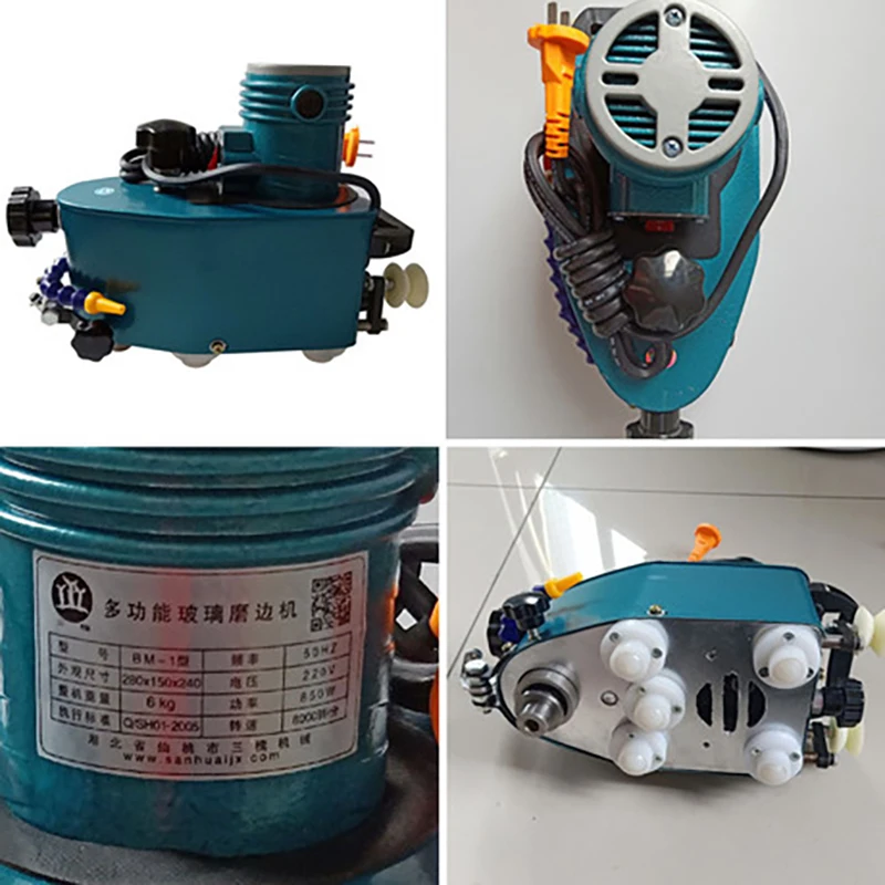 Portable Glass Grinding Machine   Small Dimension Easy Operation  Grinding Machine Grinder Polishing Machine 220V   2