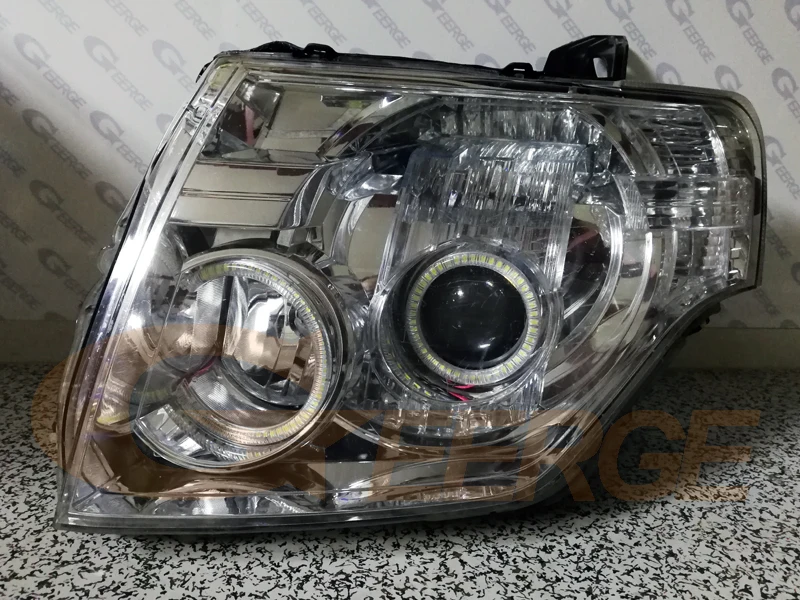 Для Mitsubishi pajero 2006 2007 2008 2009 2010 2012 2013 2014 2015 2016 ультра яркий SMD LED Ангельские Глазки halo