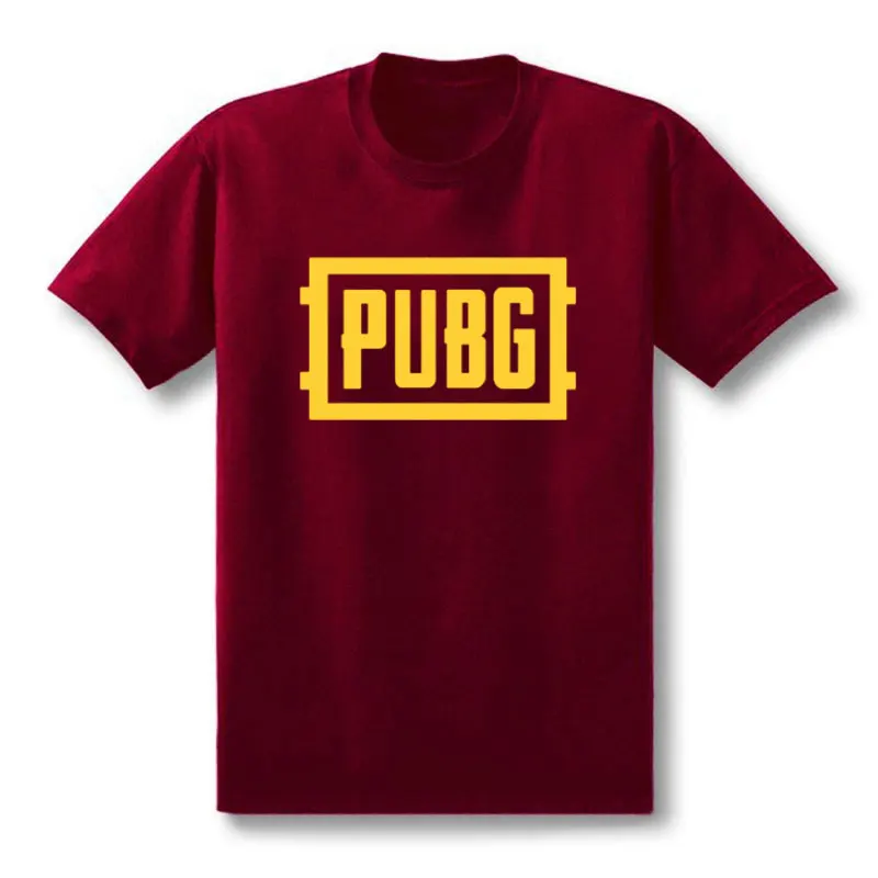 PUBGPLAYER неизвестный's боя футболка подарок для фанатов игры подарок для парня с коротким рукавом PUBG футболка s - Цвет: 11