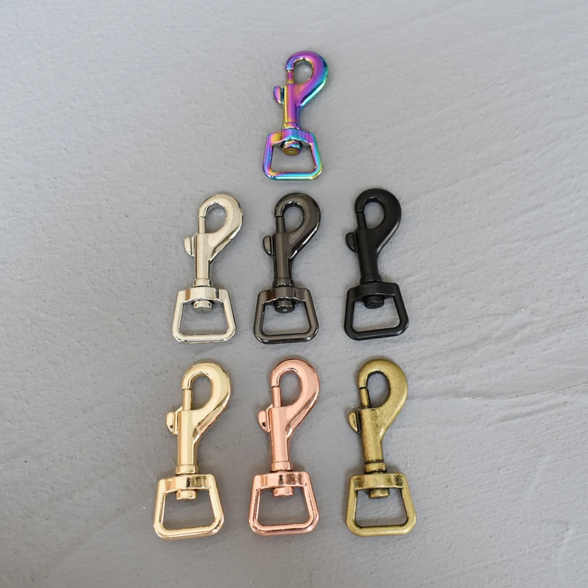 pcs swivel snap hooks metal dog clasp kirsite hook buckle