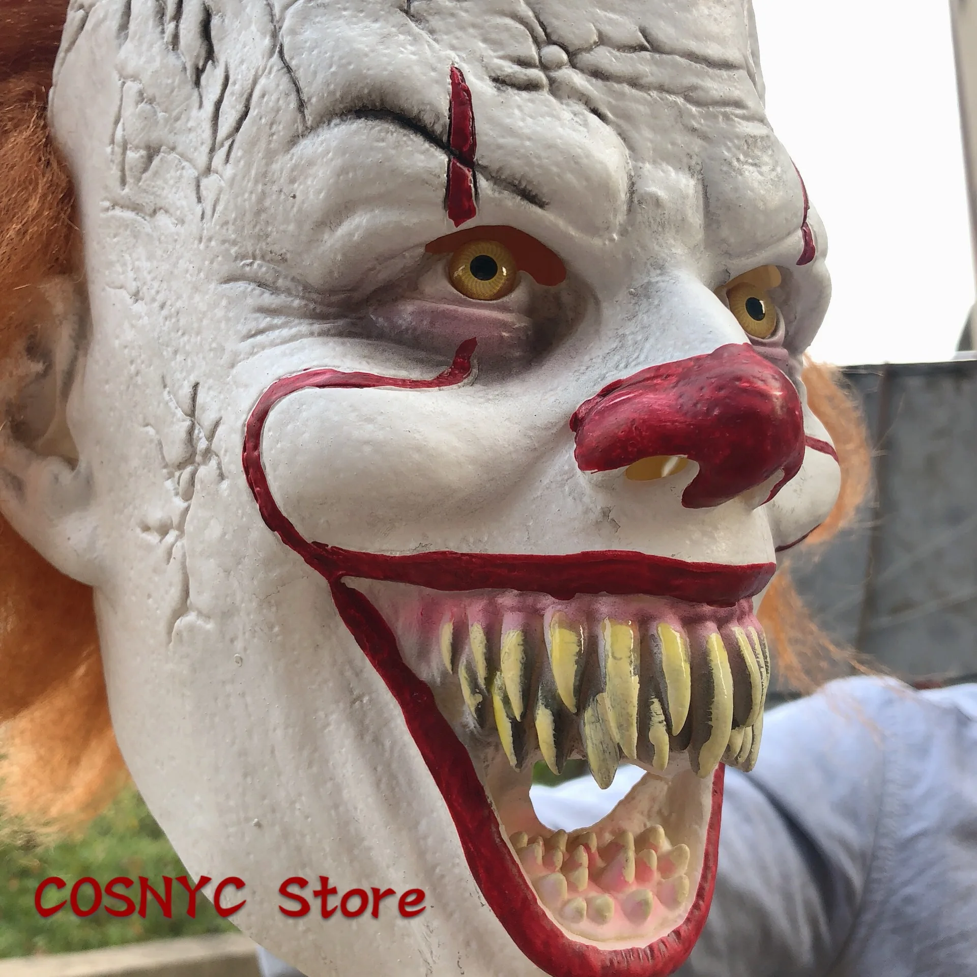 Joker Pennywise Cosplay Mask Stephen King It Chapter 2 2 Horror Clown Halloween Party Costumes Luxury