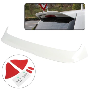 

Car Rear Trunk Lip Spoiler Tail Wing Trim For Volkswagen VW Golf 7 7.5 2014 2015 2016 2017 2018 2019 V Style White ABS