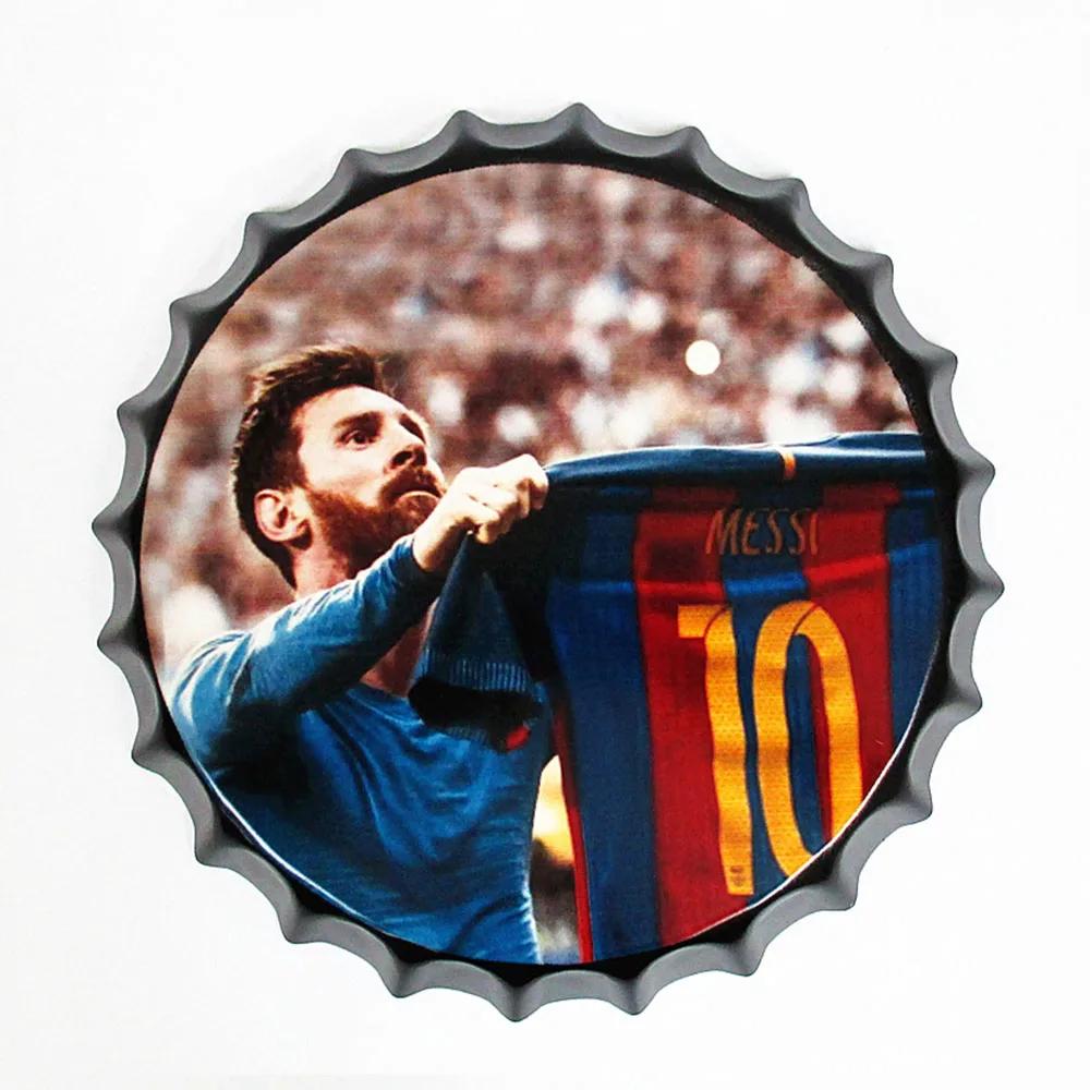 FJ0514 35cm Vintage Bottle Cap Metal Tin Signs Pub Bar Retro Wall Decor Metal Plate Home Decor Plaques Art Poster - Цвет: FJ0514