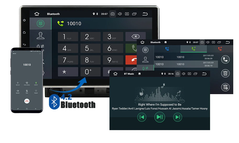 Cheap Belsee Universal Android 9.0 10.1" IPS Screen Car Radio Head Unit 2 Din Stereo Bluetooth Autoradio GPS Navigation Audio Player 6 Cheap Belsee Universal Android 9.0 10.1" IPS Screen Car Radio Head Unit 2 Din Stereo Bluetooth Autoradio GPS Navigation Audio Player 6