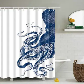 

Shower Curtain Decorative Shower Curtain HD Printed Polyester Bath Covers Home Decor Curtains，