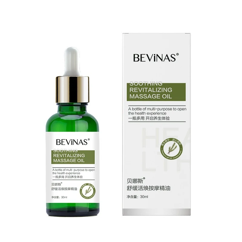 Bevinas Rose& успокаивающее живое haun массажное эфирное масло для питания кожи, облегчающее подавление боли в теле - Цвет: HX0901