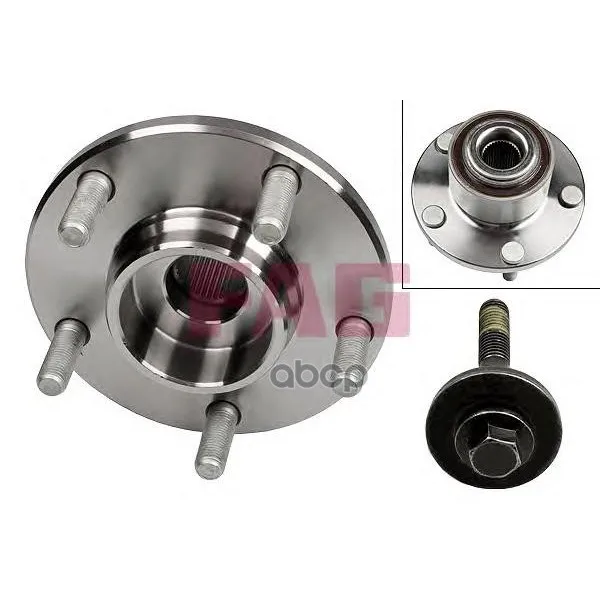 Ступица Колеса | Перед Прав/Лев | Mazda 3 03-09 Fag арт. 713615760