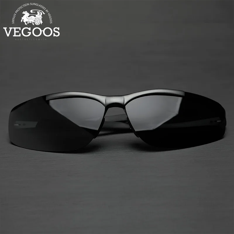Мужские солнцезащитные очки VEGOOS модные поляризационные с защитой UV400