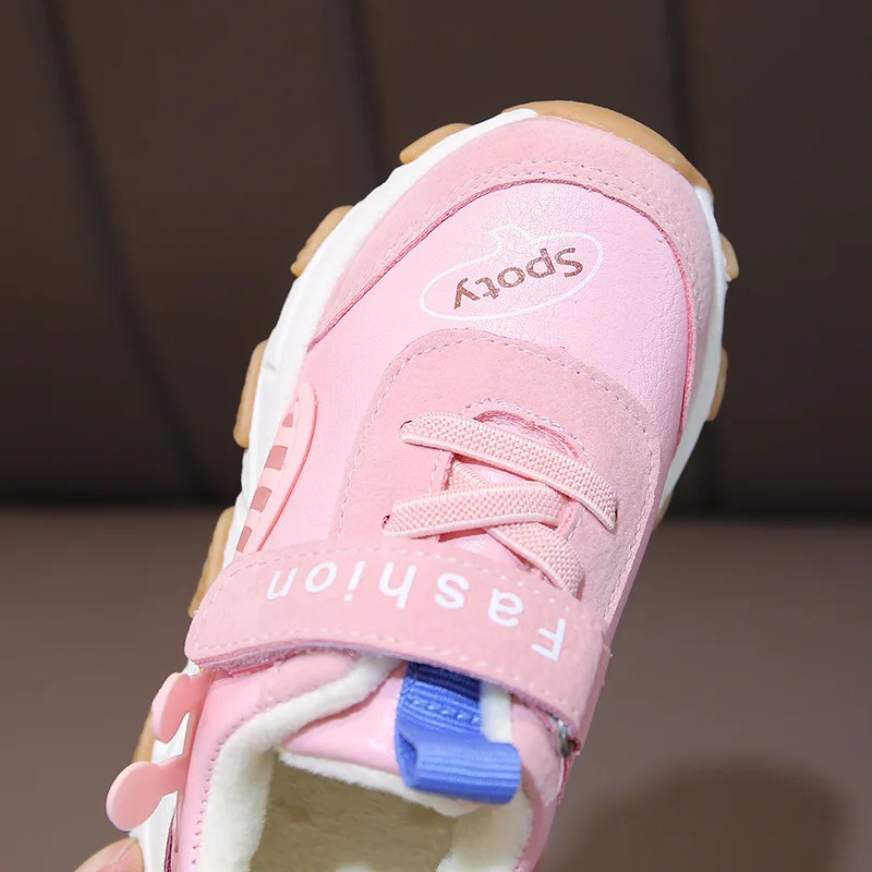 

2019 New Style Big Virgin Girls Casual Waterproof Running Shock Absorption Athletic Shoes Spring And Autumn Versatile BOY'S Shoe