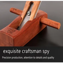 Столярный самолет из красного дерева 280 мм, средняя плоскость, ручная плоскость, плоскость, Столярный инструмент