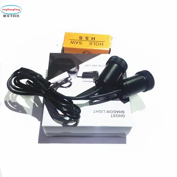 

JXF Car Lights Decorative Signal Lamp 2 pcs Case For srat daewoo Door Welcome LED Laser Logo For gaz Ghost Shadow Warning