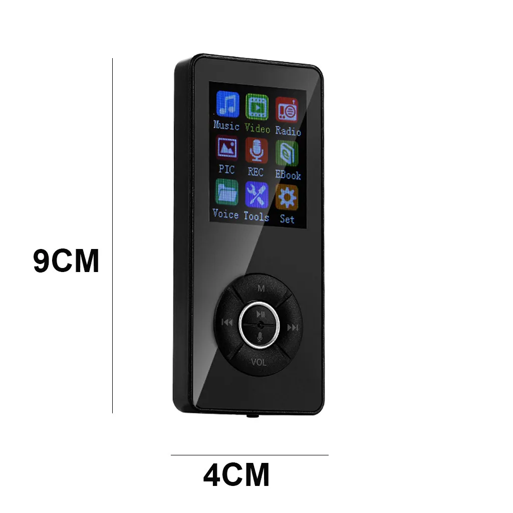 Ouhaobin портативный Bluetooth MP3 MP4 плеер ЖК-экран fm-радио спортивные музыкальные колонки ультра-тонкий для карты памяти 32G