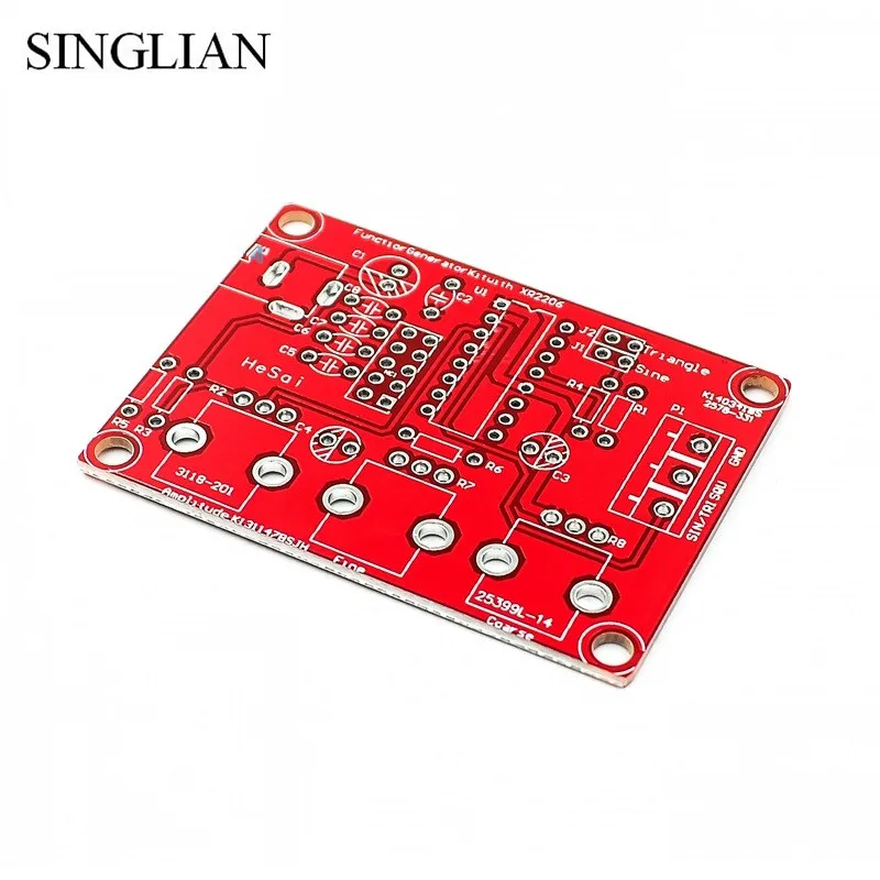 XR2206 Высокоточный генератор сигналов DIY части с функцией оболочки генератор синусоидальной волны